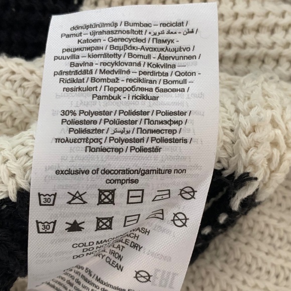 Striped Mock Neck Sweater - Picture 6 of 6